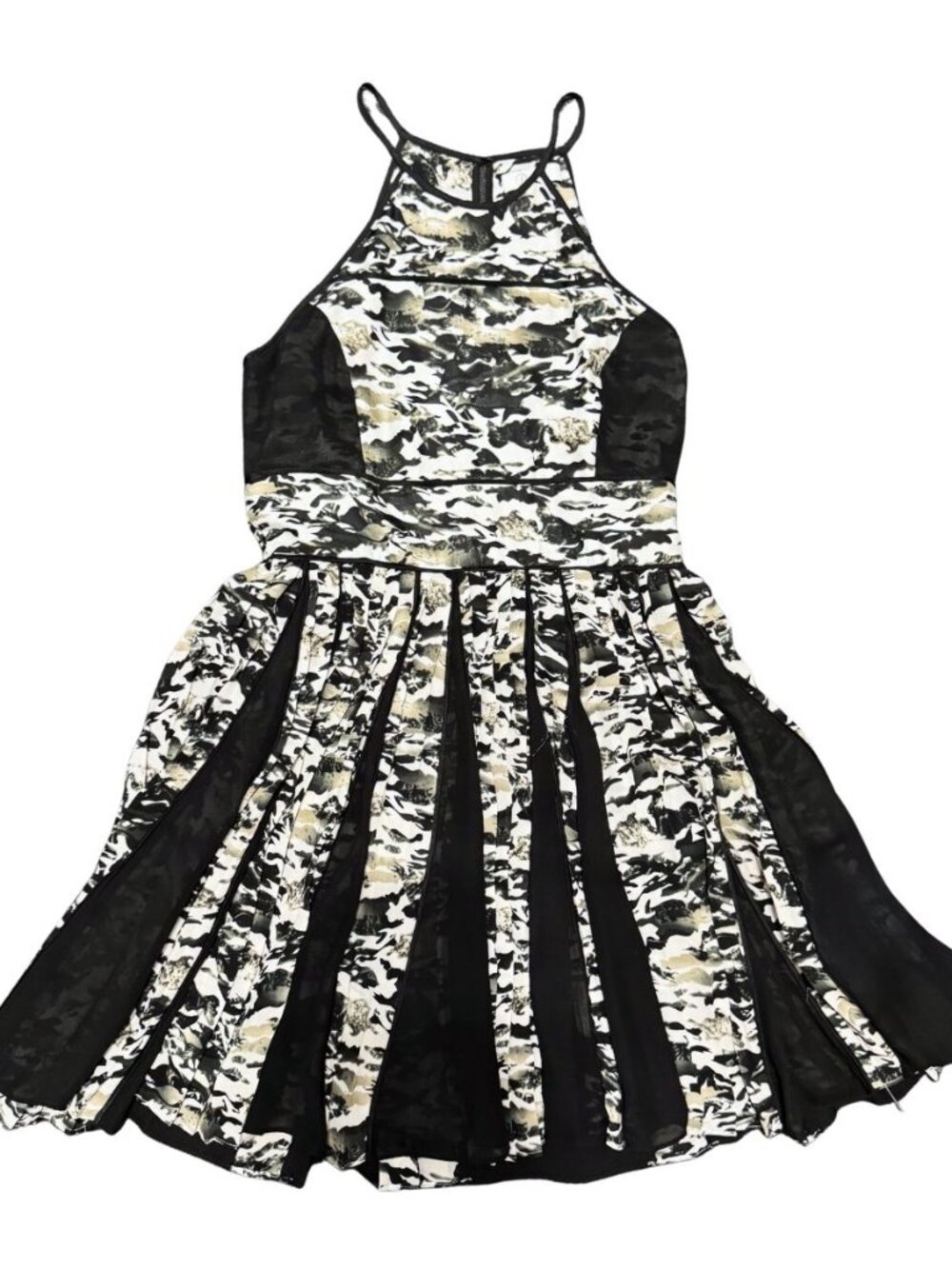 Silk Pleated Mini-dress by Parker - Size Small